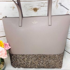 Glitter Bag Kate spade Penny Greta Tote Cityscape